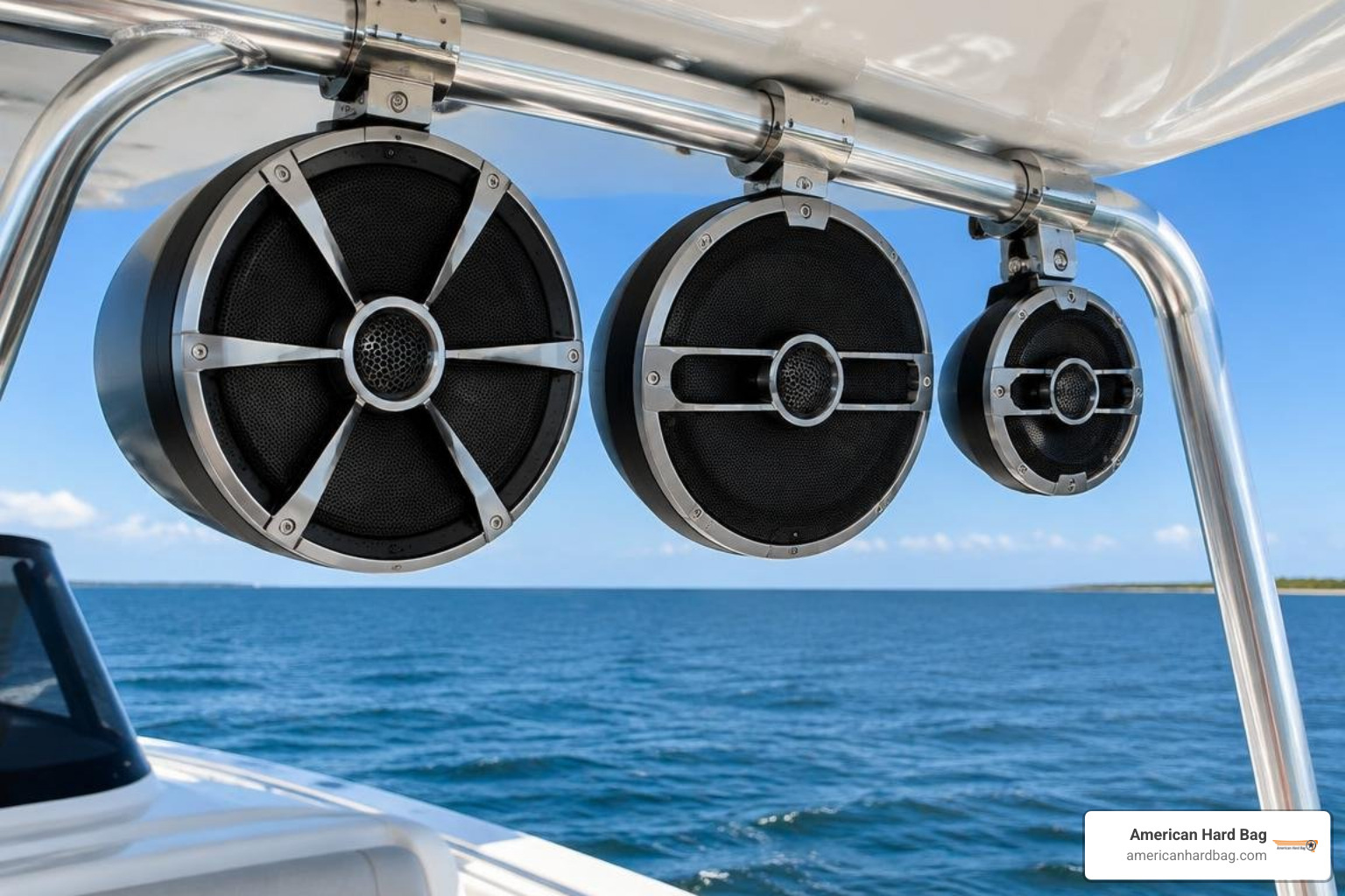 Comparing Hertz HTX marine tower speakers side-by-side