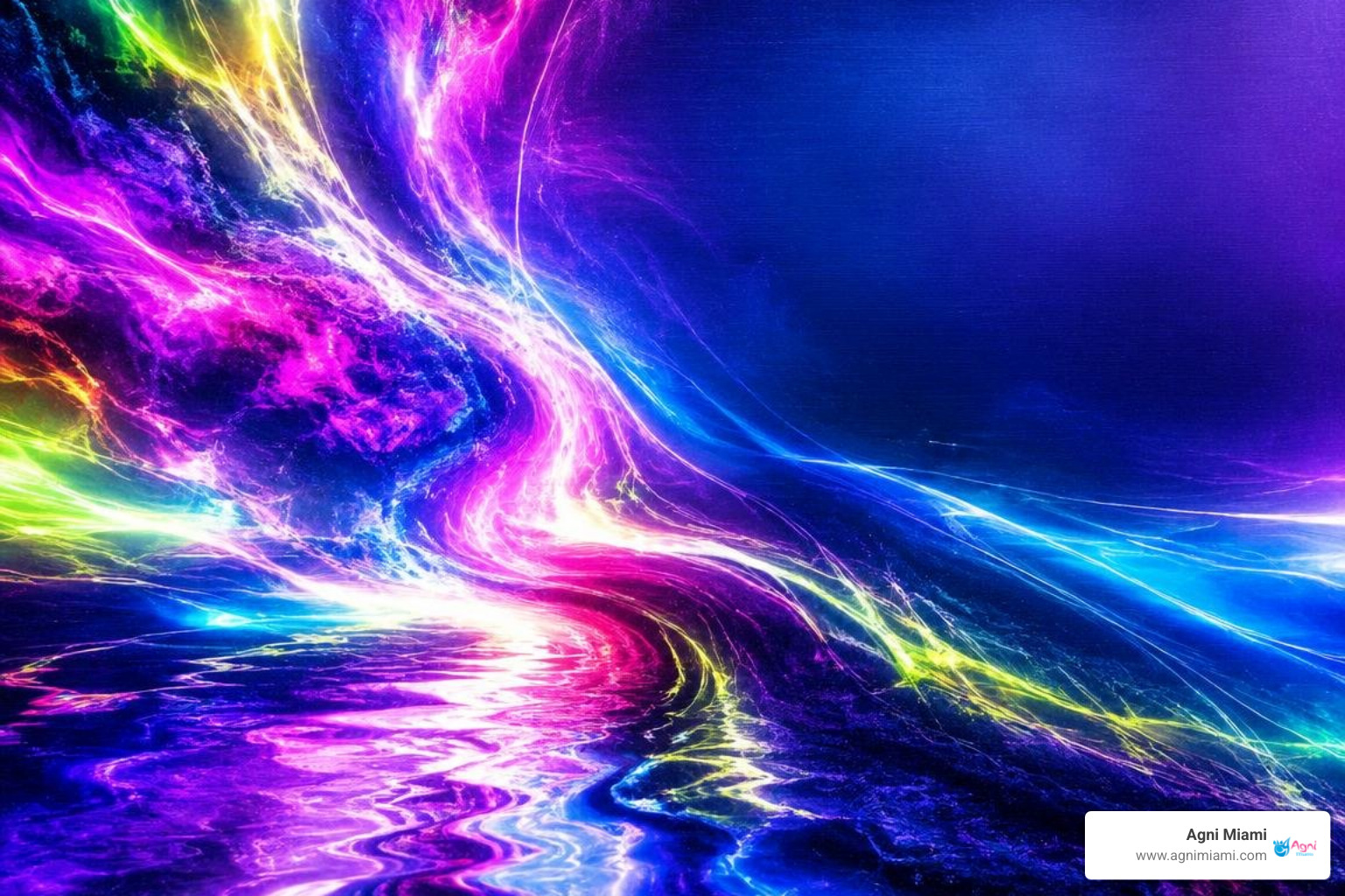 Abstract electric energy artwork representing a 21-day Reiki self-healing practice Abstract electric energy artwork representing a 21-day Reiki self-healing practice