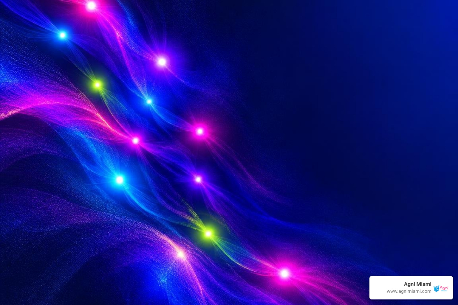 Abstract flowing points of light representing a self-guided Reiki practice Abstract flowing points of light representing a self-guided Reiki practice