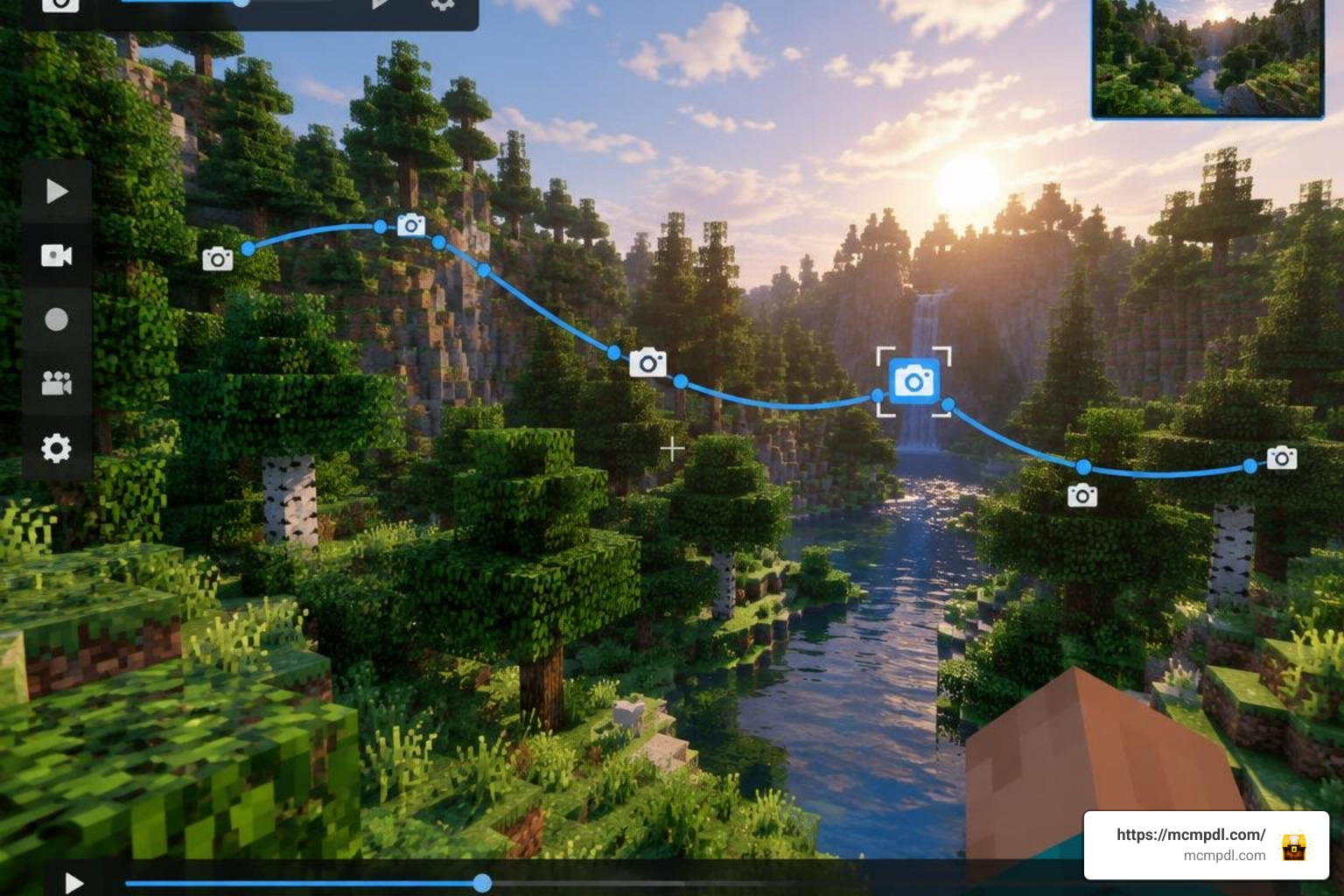 Live-Edit camera mode in Minecraft Live-Edit camera mode in Minecraft