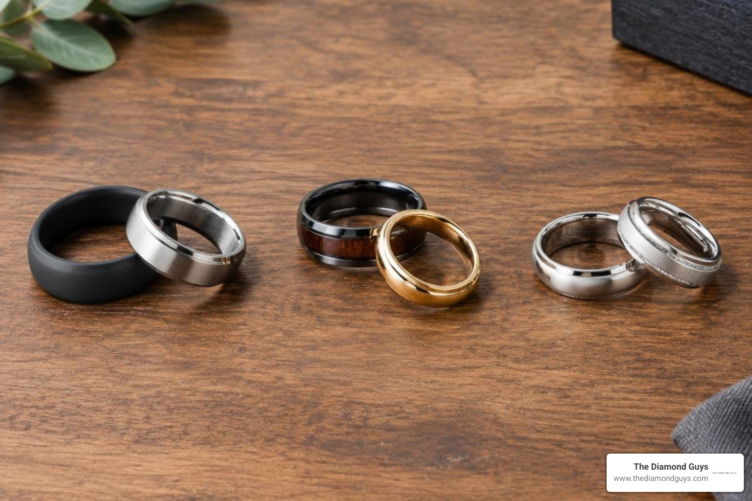 curated selection of budget-friendly men's wedding rings arranged by price tier curated selection of budget-friendly men's wedding rings arranged by price tier