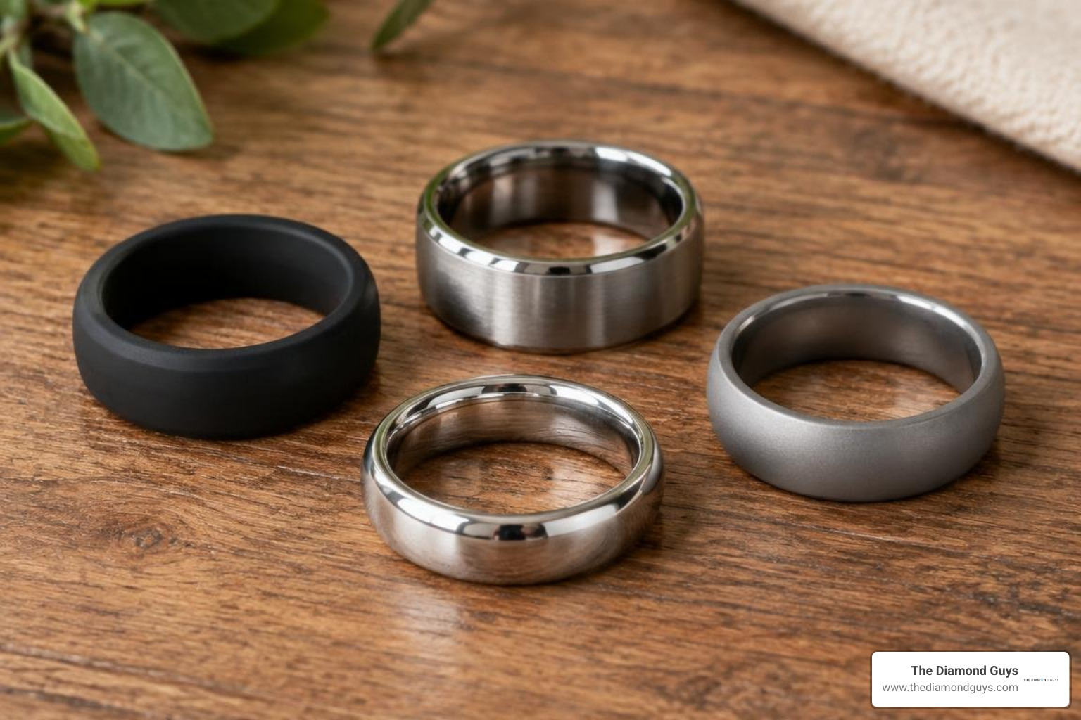 diverse collection of alternative metal and silicone wedding rings diverse collection of alternative metal and silicone wedding rings