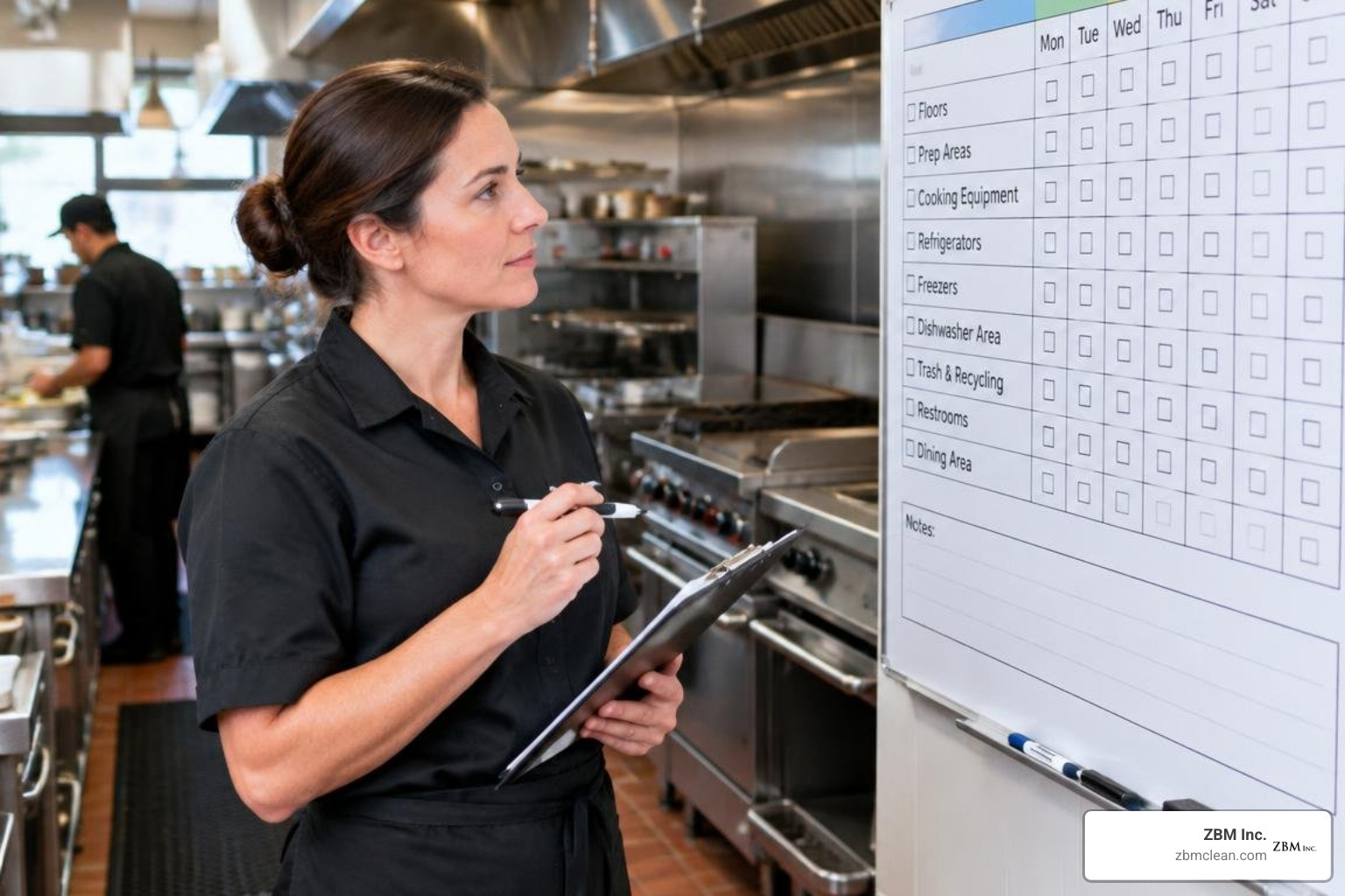 restaurant cleaning task management log and schedule board restaurant cleaning task management log and schedule board