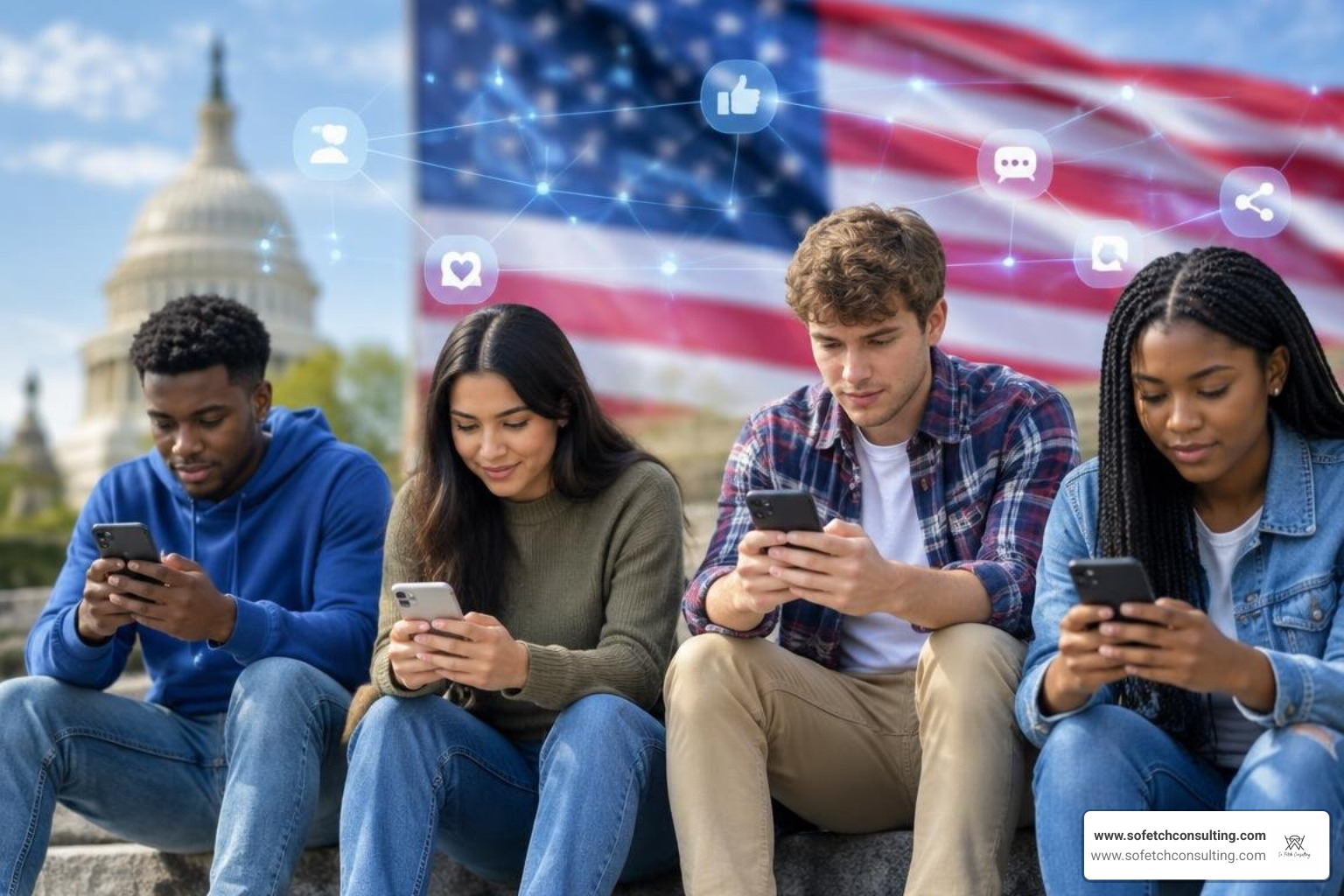 A global map illustrating international perceptions of social media on democracy A global map illustrating international perceptions of social media on democracy