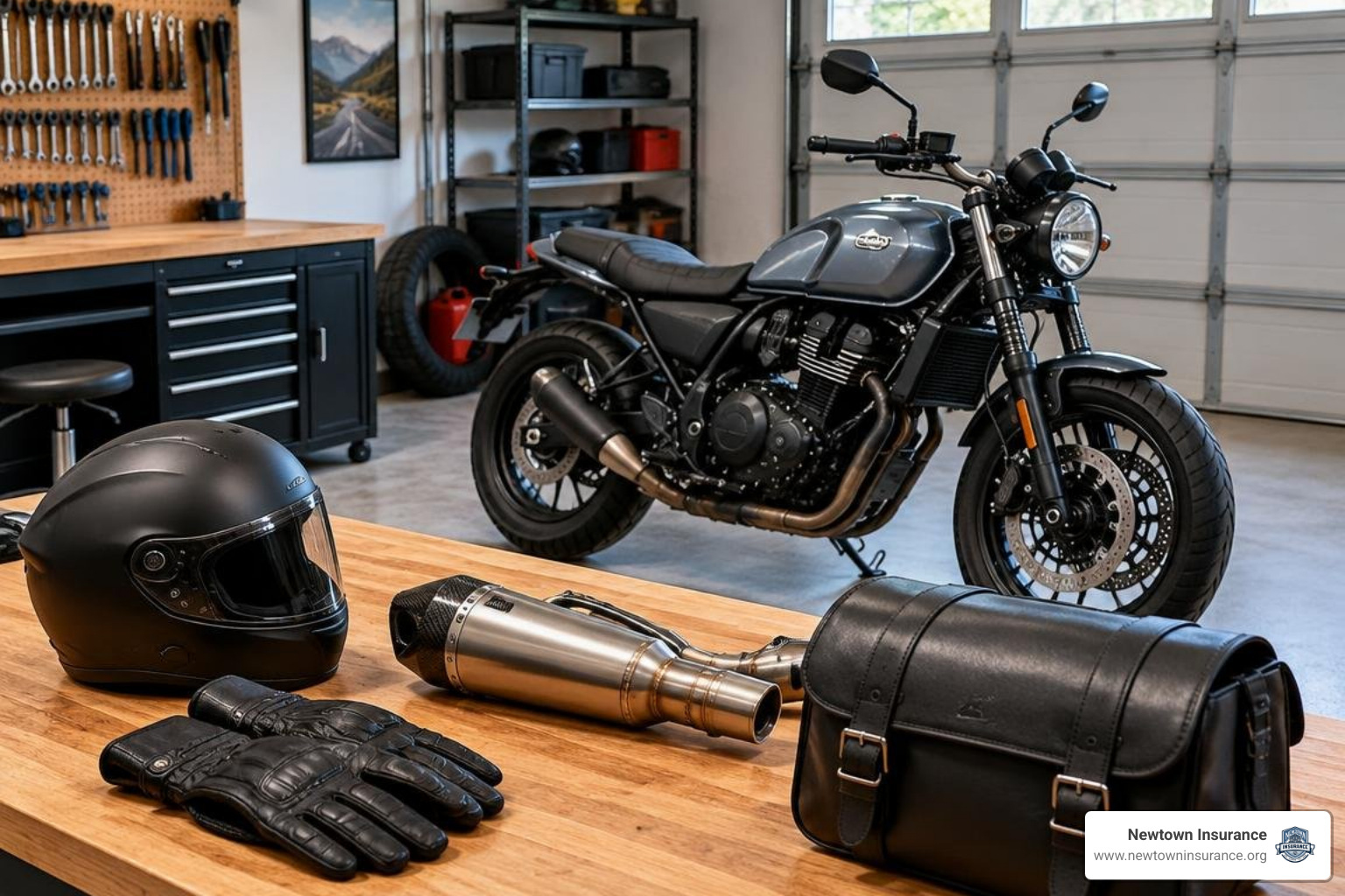 motorcycle accessories and custom equipment