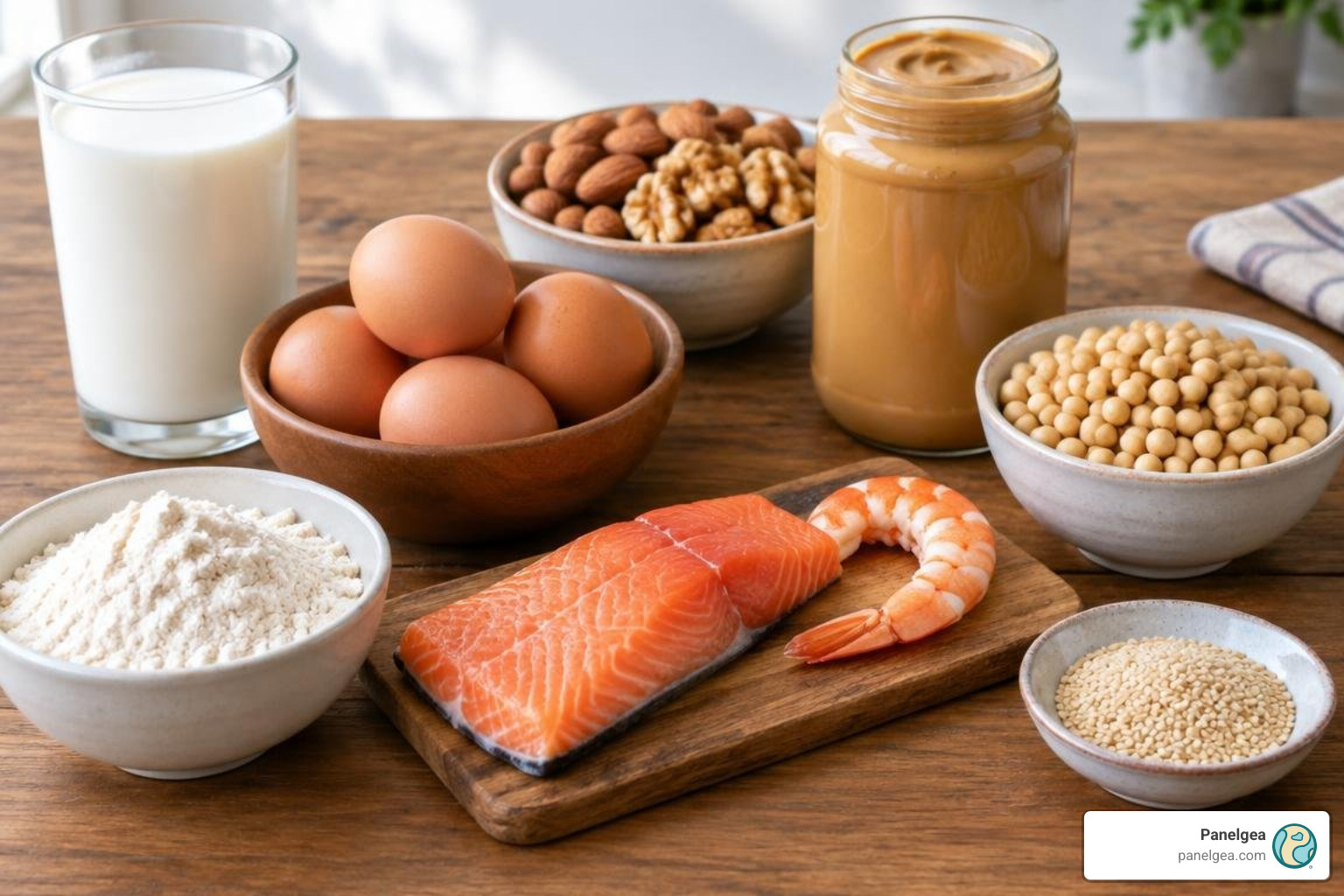 The nine major food allergens recognized by U.S. law The nine major food allergens recognized by U.S. law