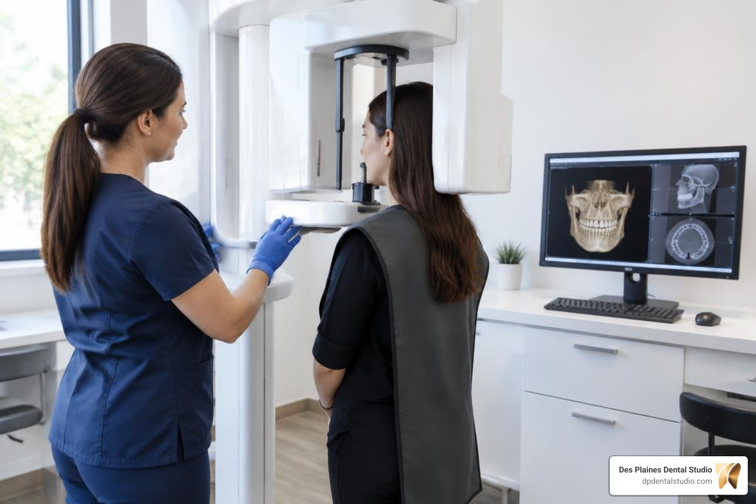 3D CBCT digital imaging for precise dental implant planning