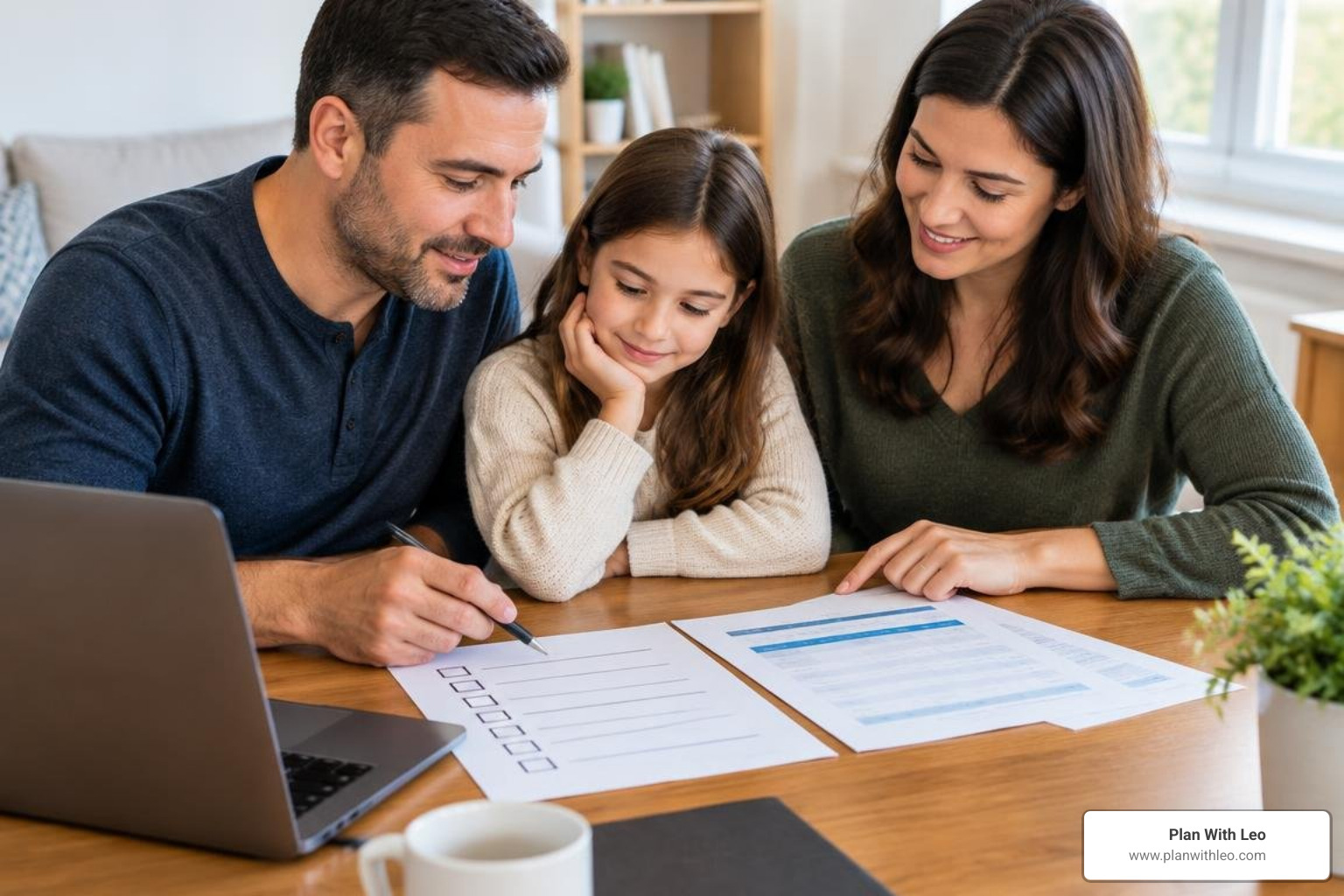 Policy review checklist and coverage worksheet for family protection
