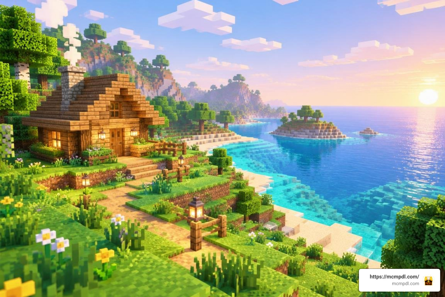 Smoothic block variations and pastel landscape builds Smoothic block variations and pastel landscape builds