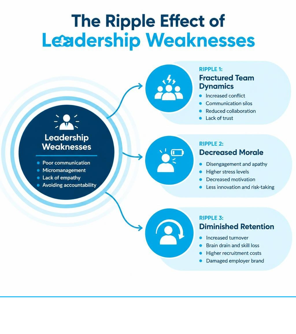 Proofread Infographic Showing How Leadership Weaknesses Can Lead To Fractured Team Dynamics, Decreased Morale, And Proofread Infographic Showing How Leadership Weaknesses Can Lead To Fractured Team Dynamics, Decreased Morale, And