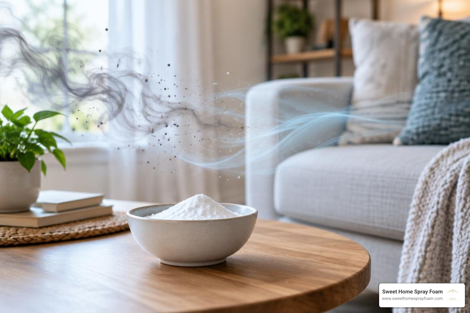 Chemical interaction of sodium bicarbonate neutralizing volatile smoke acids Chemical interaction of sodium bicarbonate neutralizing volatile smoke acids