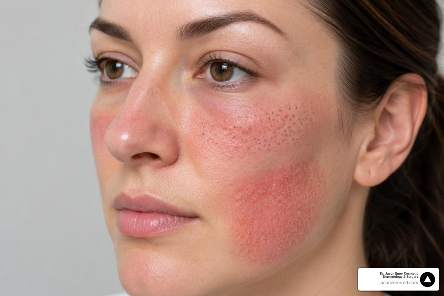 Skin response by treatment intensity level