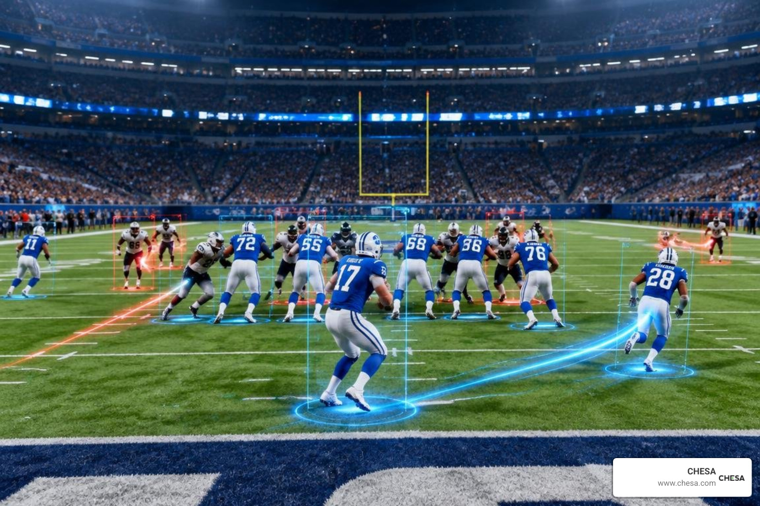 AI-driven real-time video upscaling and player tracking overlay AI-driven real-time video upscaling and player tracking overlay