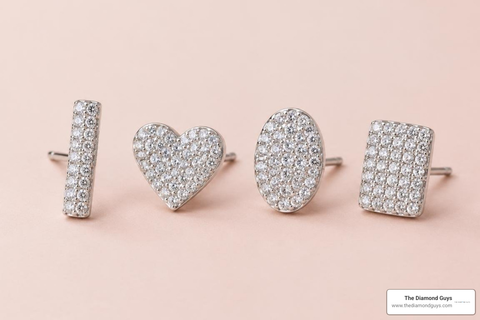 diverse micro pave earring silhouettes diverse micro pave earring silhouettes