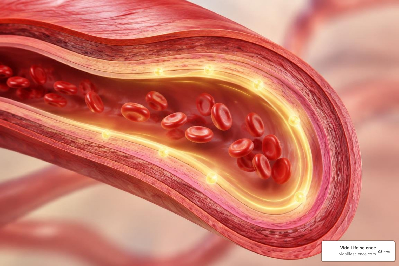 arterial wall protected from calcium deposits by vitamin K2 activation arterial wall protected from calcium deposits by vitamin K2 activation