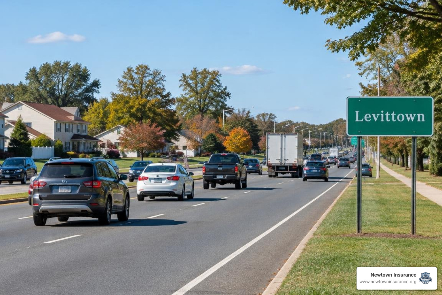 Levittown PA roadway traffic and commuter routes