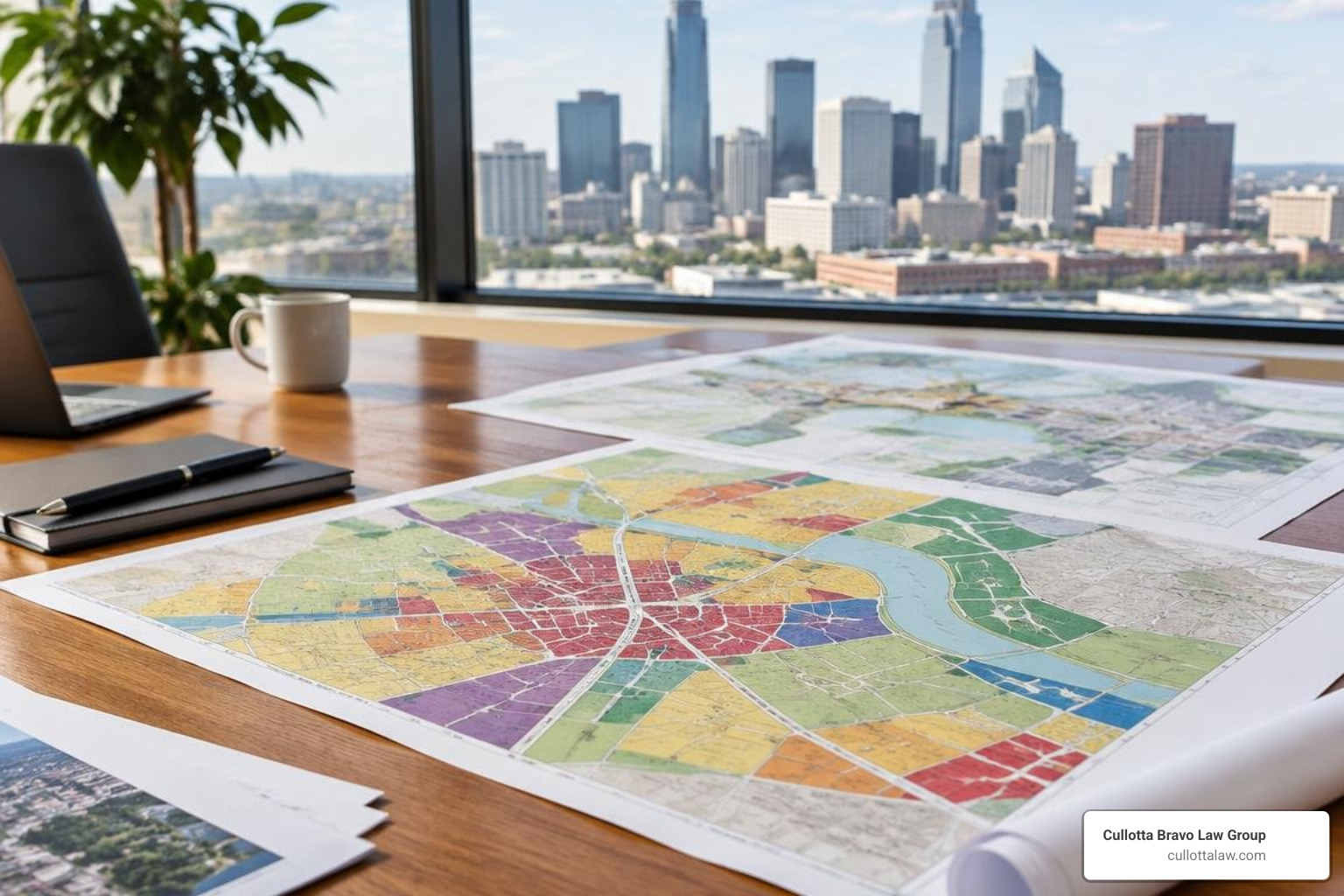 zoning map and land use planning documents