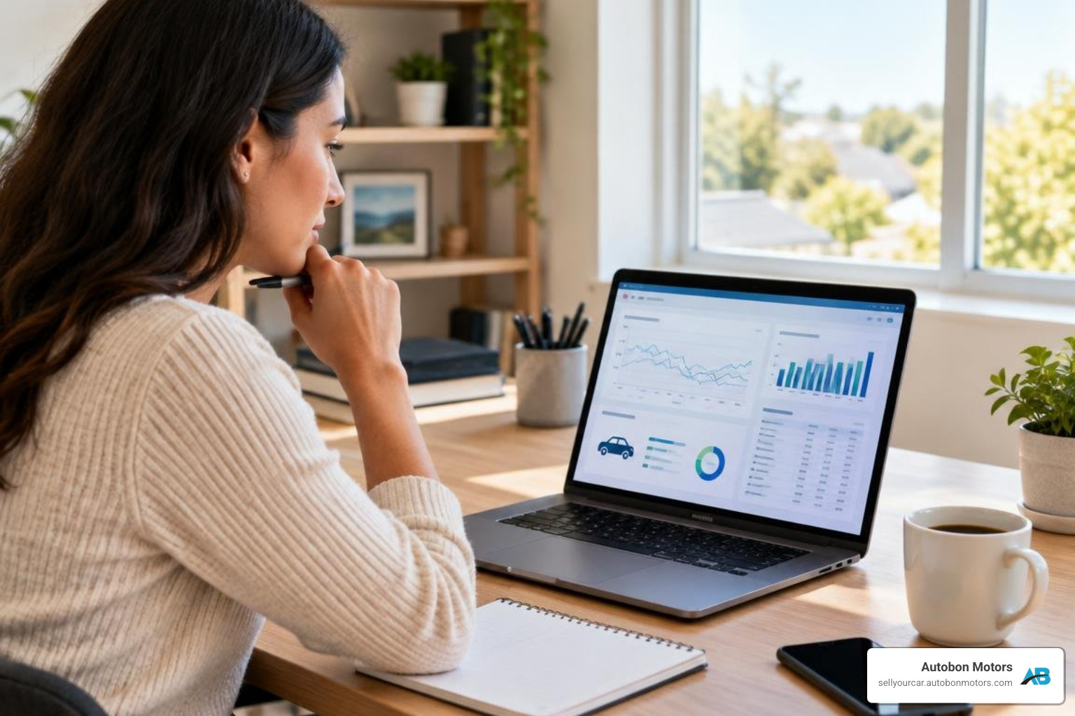 financial dashboard comparing auto loan interest rates and monthly payments