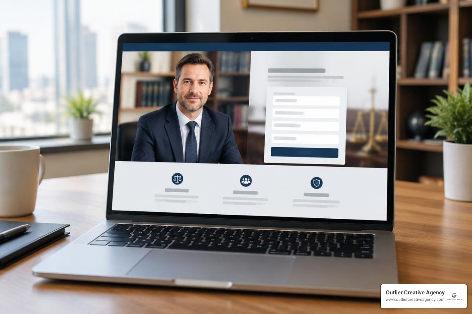 high-converting legal PPC landing page design