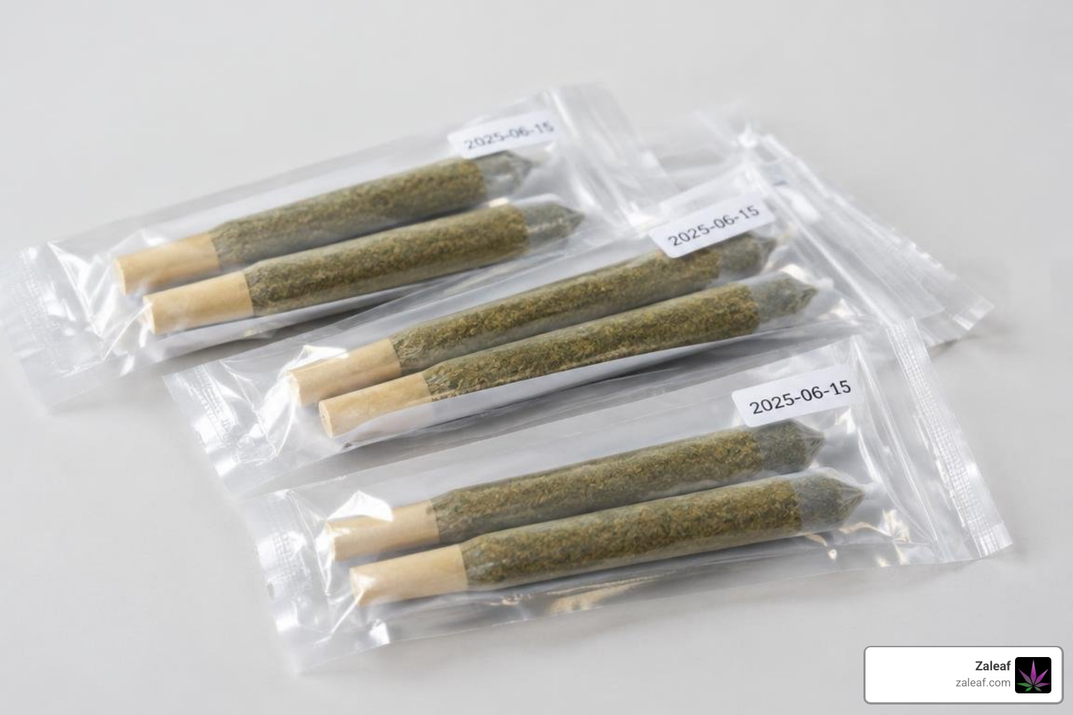 HHC pre-rolls in sealed packaging HHC pre-rolls in sealed packaging