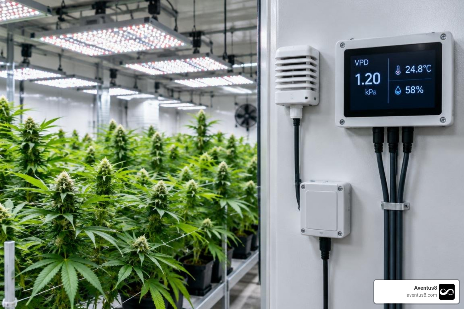 commercial climate control sensors and VPD monitoring commercial climate control sensors and VPD monitoring