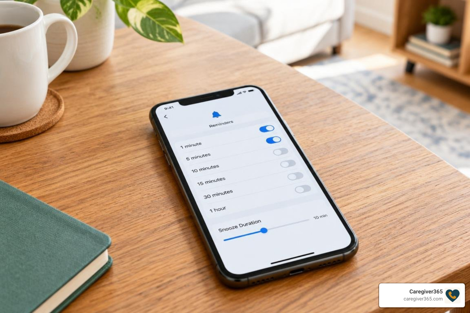 customizable notification intervals