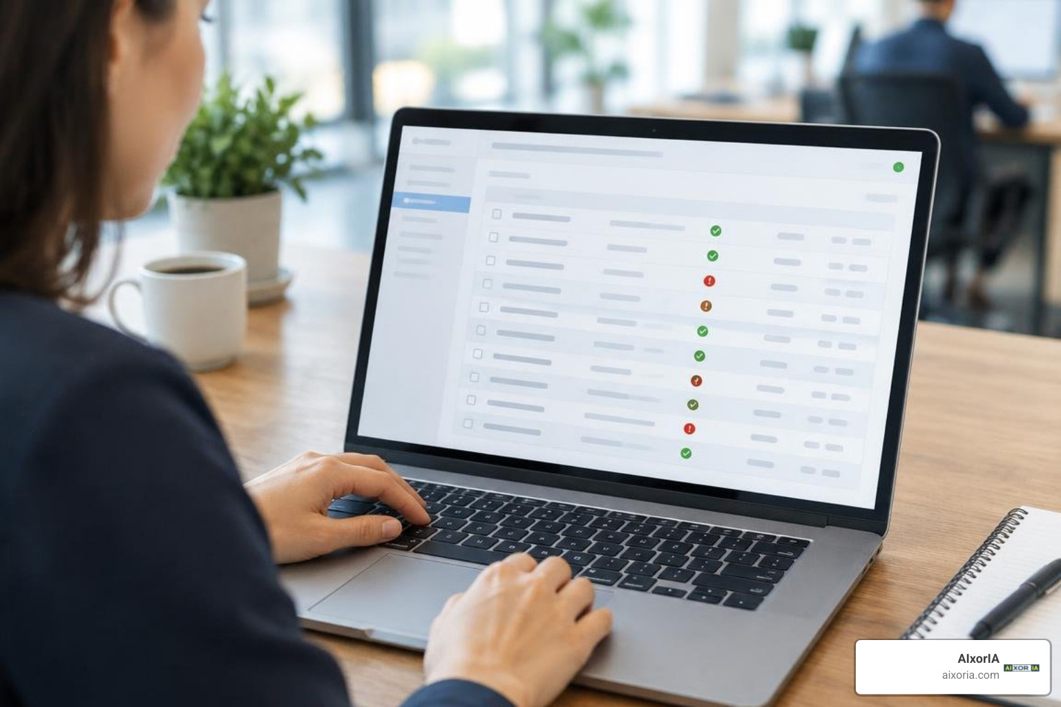 automated validation checks flagging data discrepancies against source files