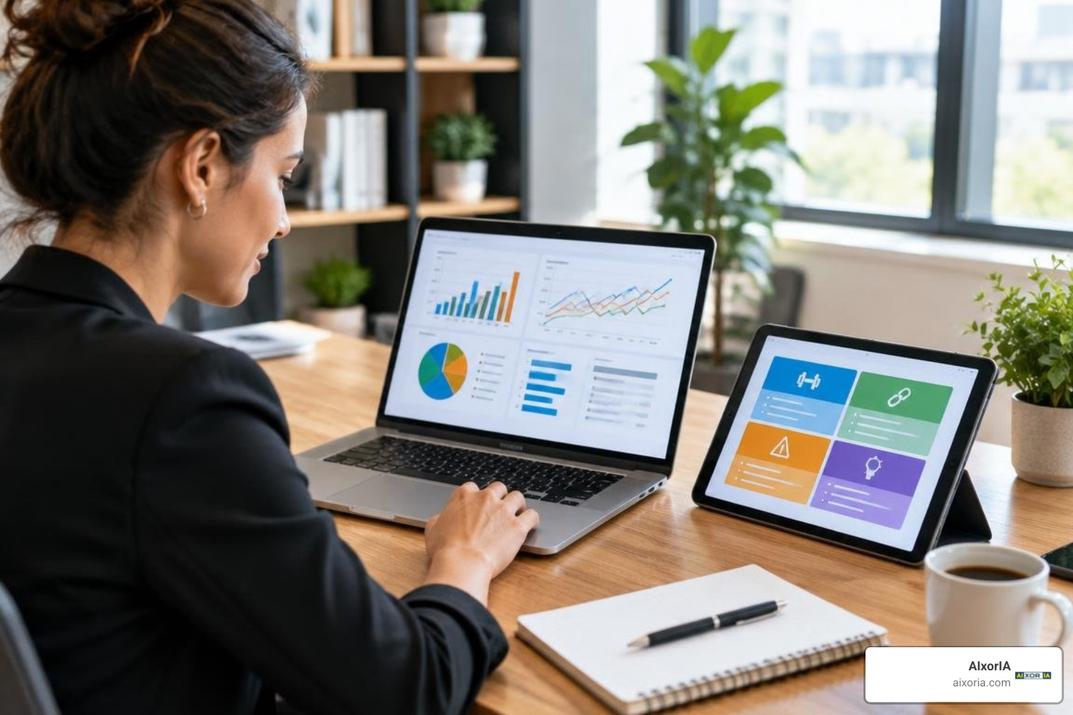 AI-generated financial projections, cash flow models, and strategic SWOT analysis