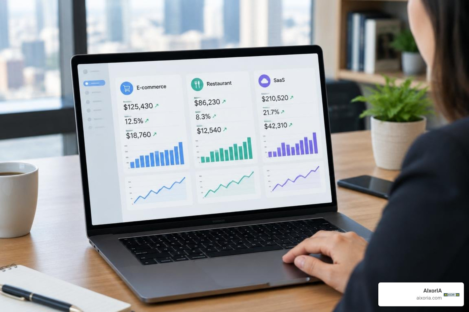 industry-specific financial KPI scorecard dashboard