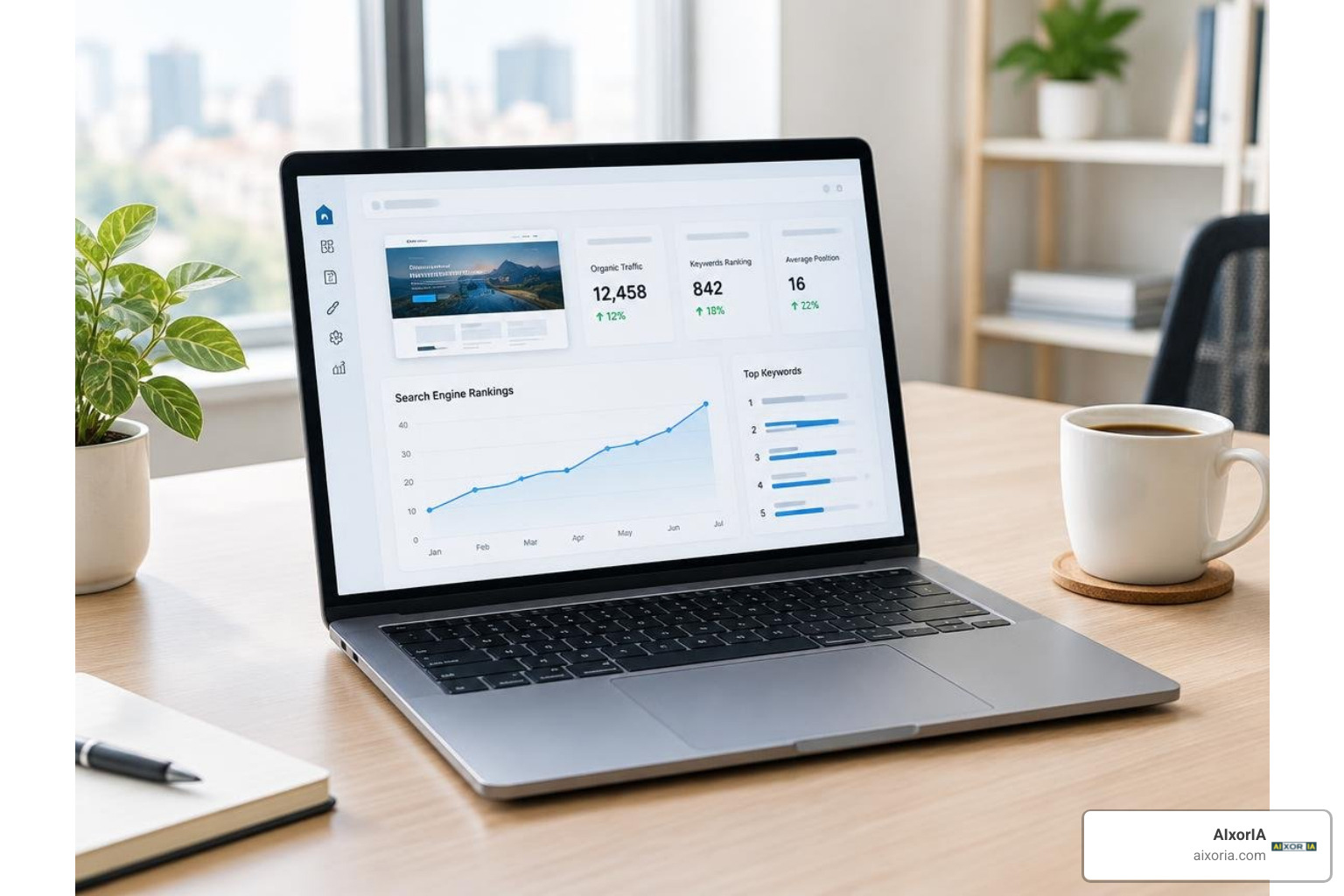 SEO optimization workflow for AI built websites
