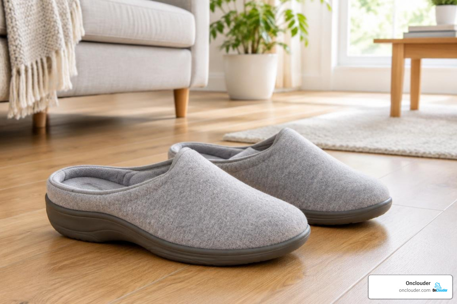 top-rated orthotic slippers for women on display