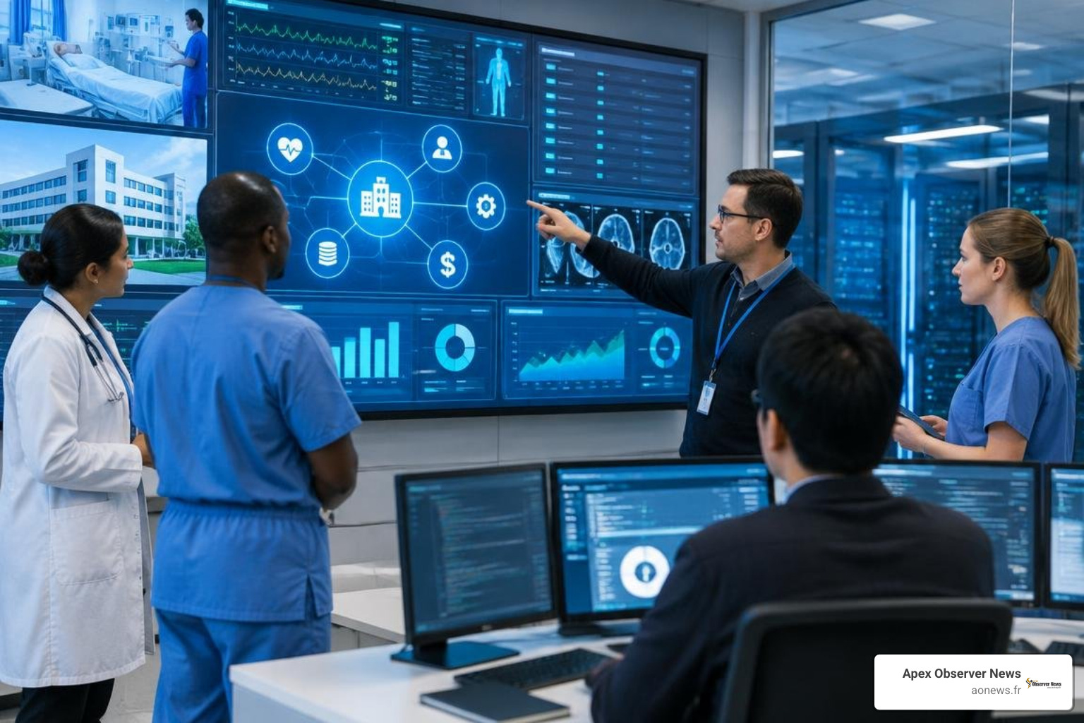 hospital data architecture unifying clinical, financial, and operational systems