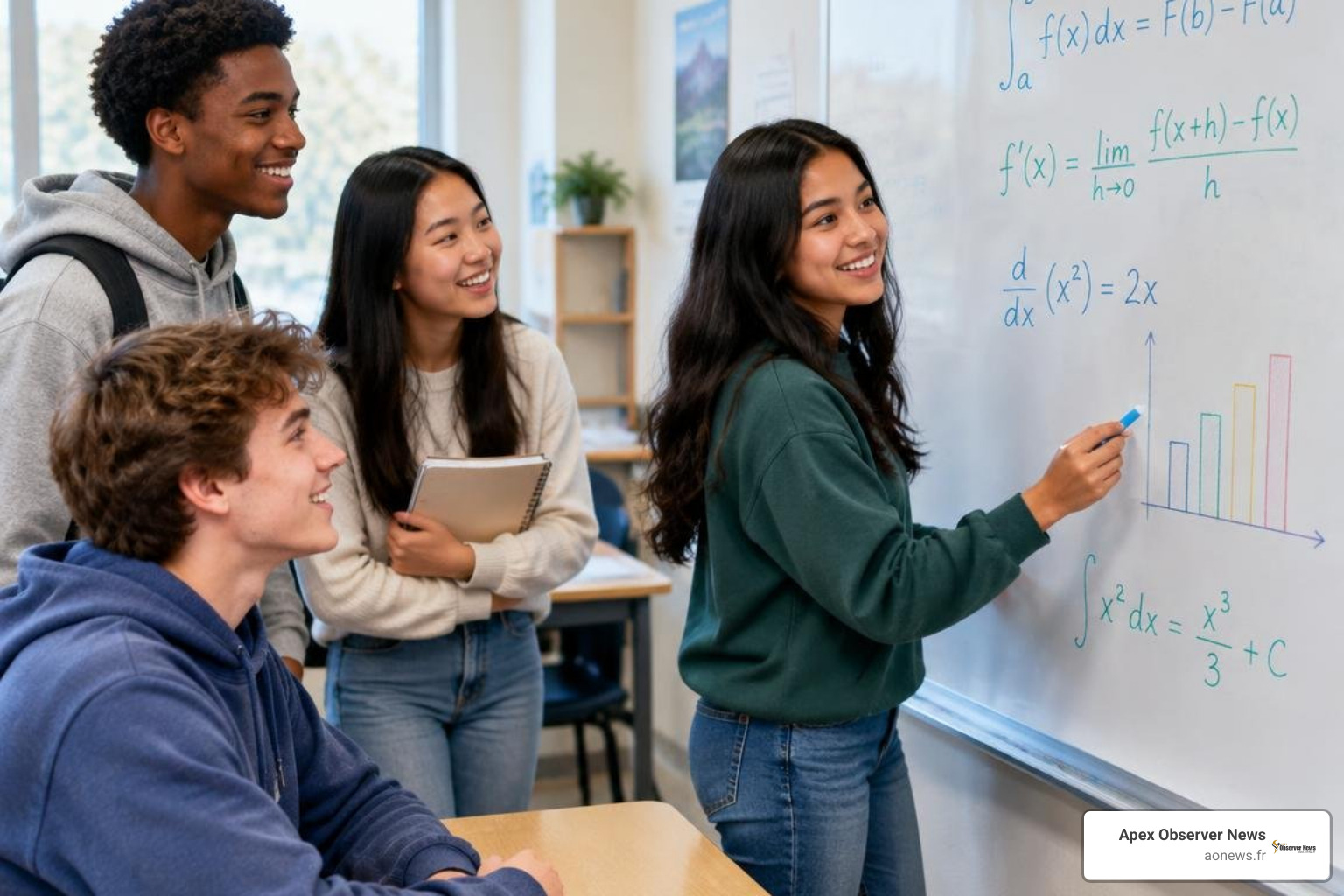 AP Calculus AB score distribution showing score frequencies