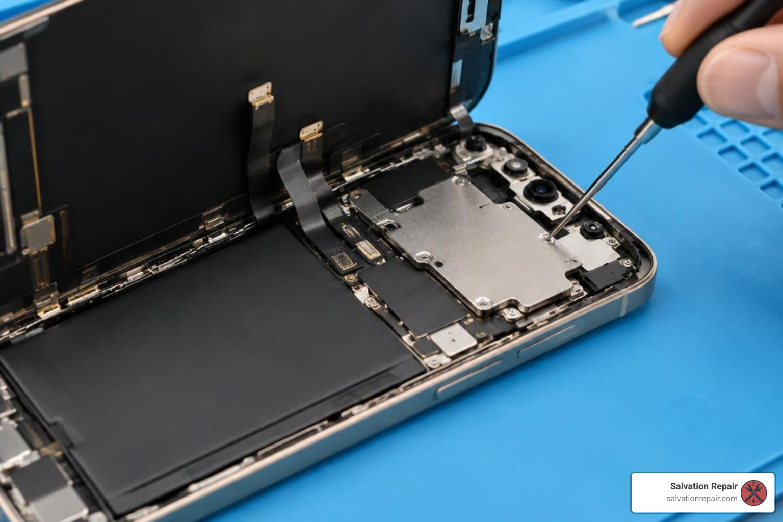 internal display ribbon cables and logic board shield bracket removal internal display ribbon cables and logic board shield bracket removal