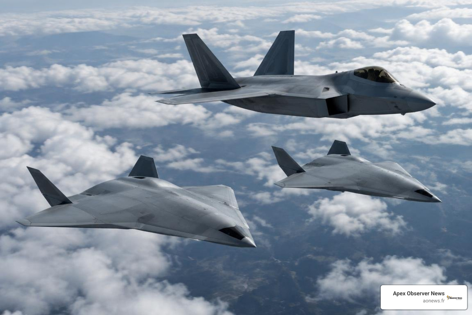 collaborative combat aircraft during flight trials