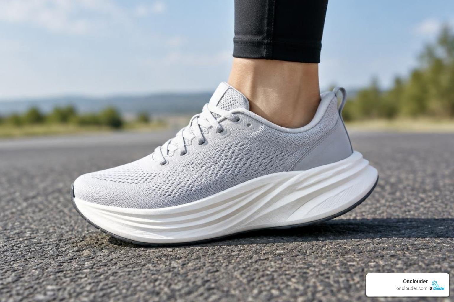 Rocker geometry and EGO MAX midsole on the road
