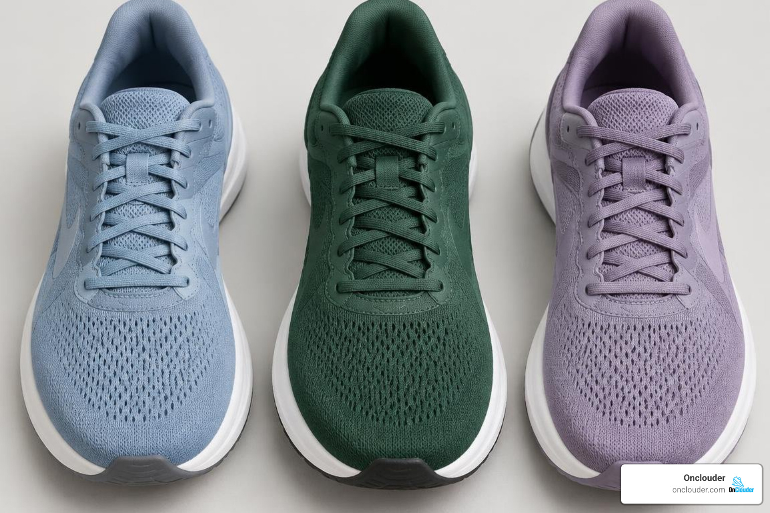 Side by side comparison of top anatomical wide forefoot road running shoes