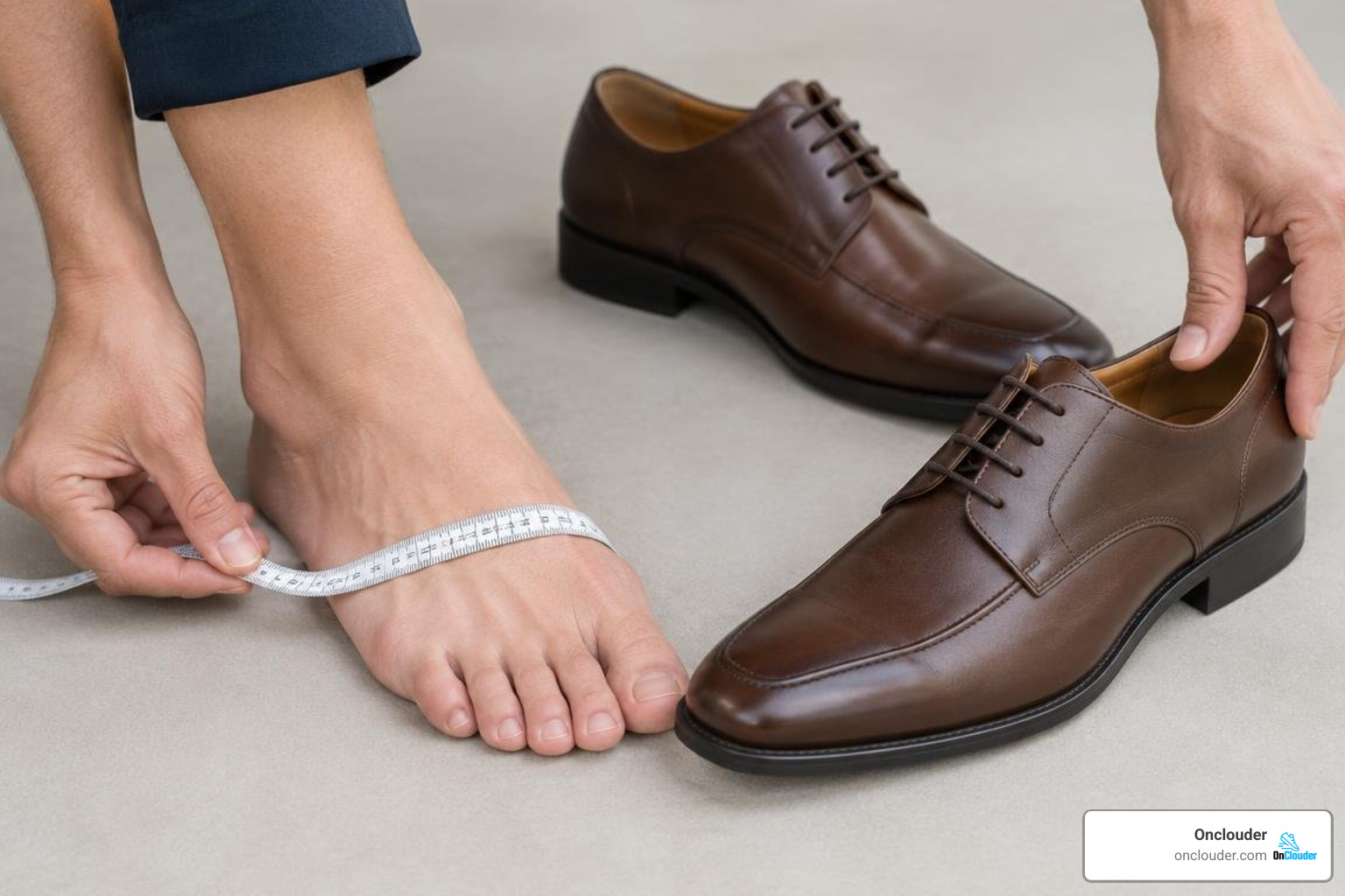 Measuring forefoot width and verifying heel lockdown