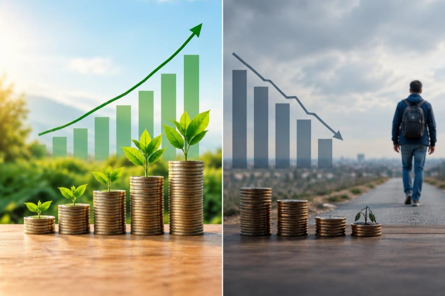 long term compounding loss curve comparing untouched balance to account after early withdrawal long term compounding loss curve comparing untouched balance to account after early withdrawal