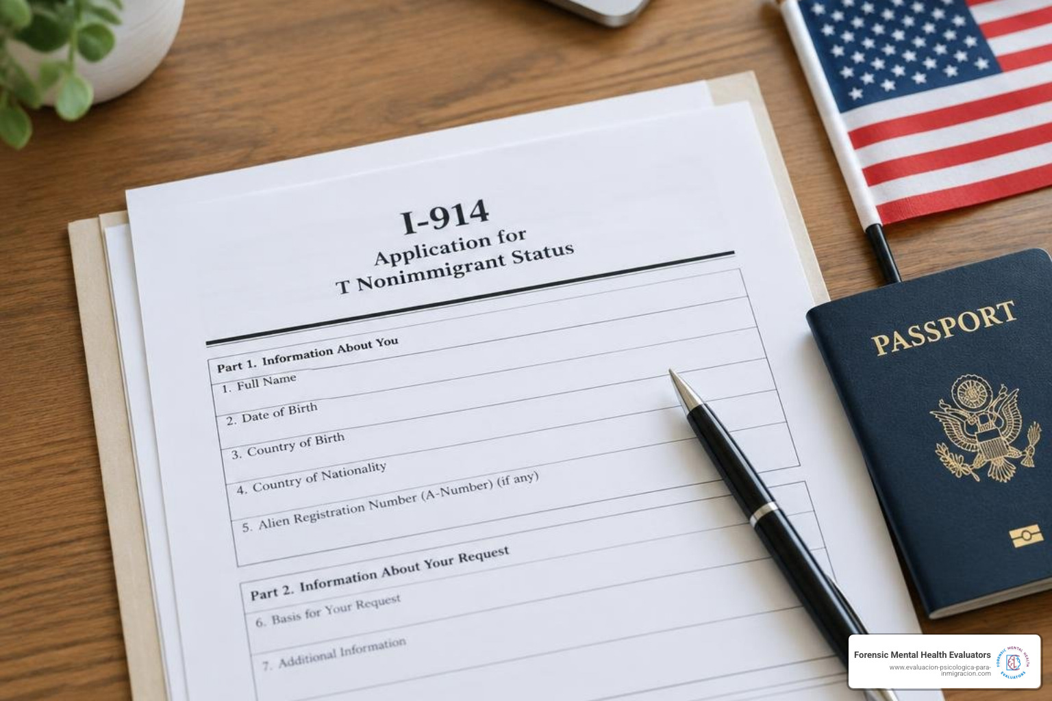 USCIS Form I-914 application package preparation USCIS Form I-914 application package preparation