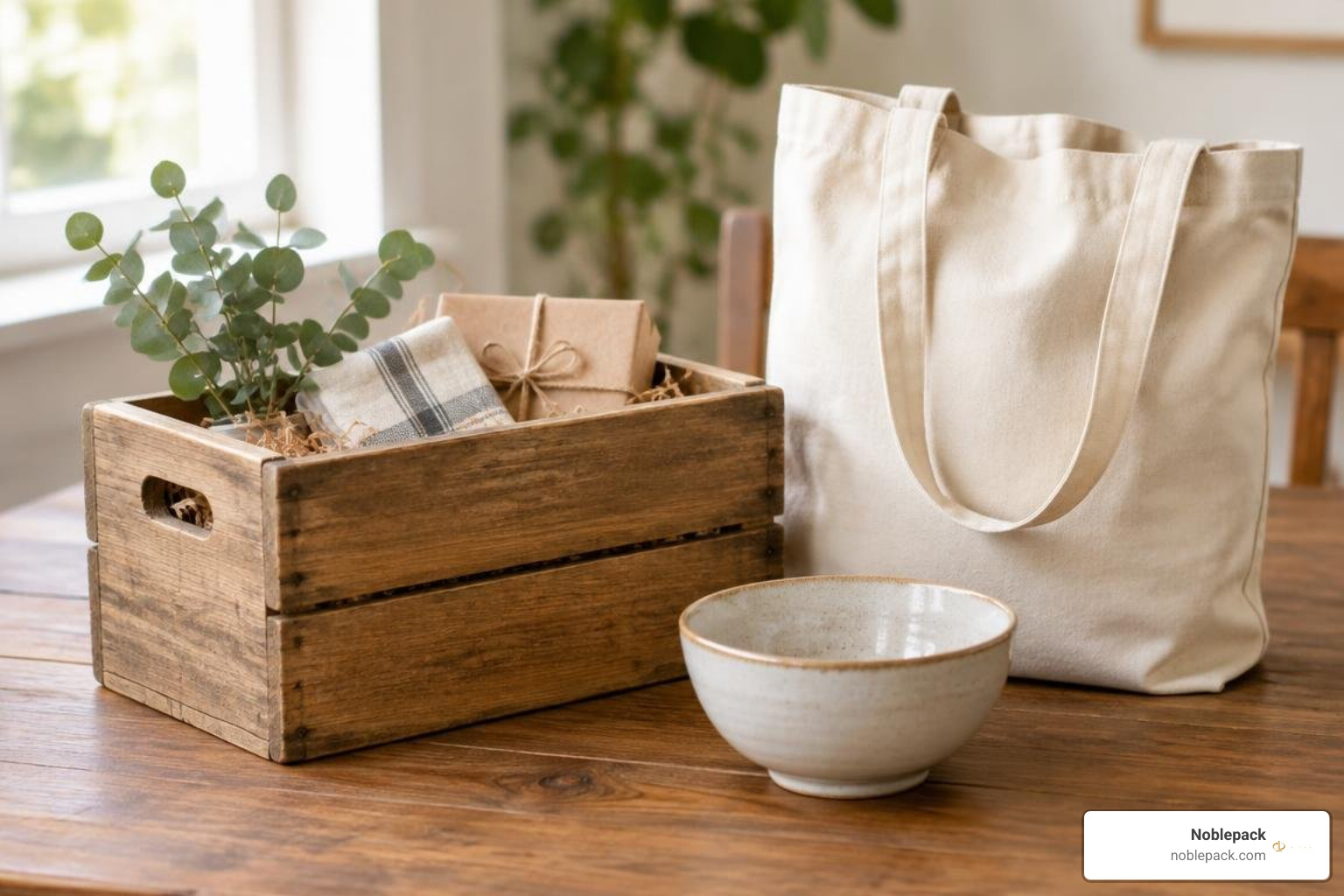 alternative container styling showing crates, totes, and ceramics alternative container styling showing crates, totes, and ceramics