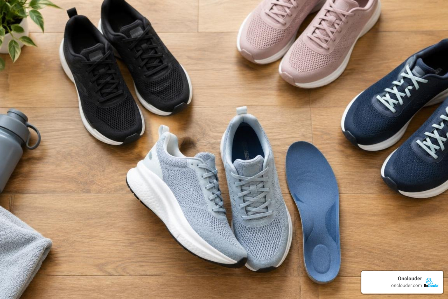 Top-rated supportive running and walking sneakers