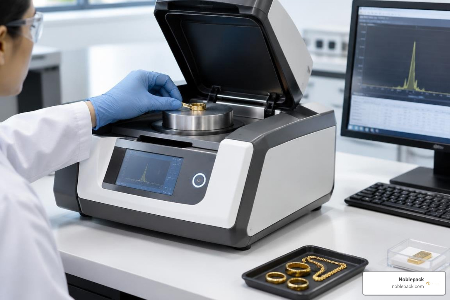 modern gold purity verification equipment