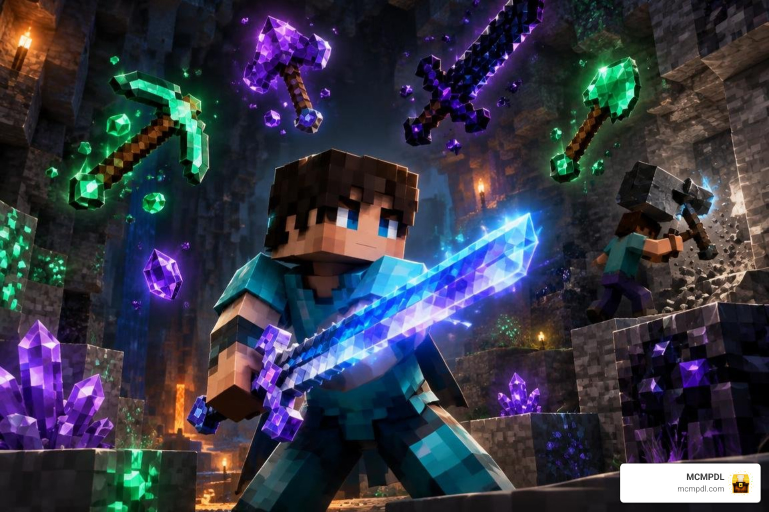 Rare ore weapon abilities and super tools in action Rare ore weapon abilities and super tools in action