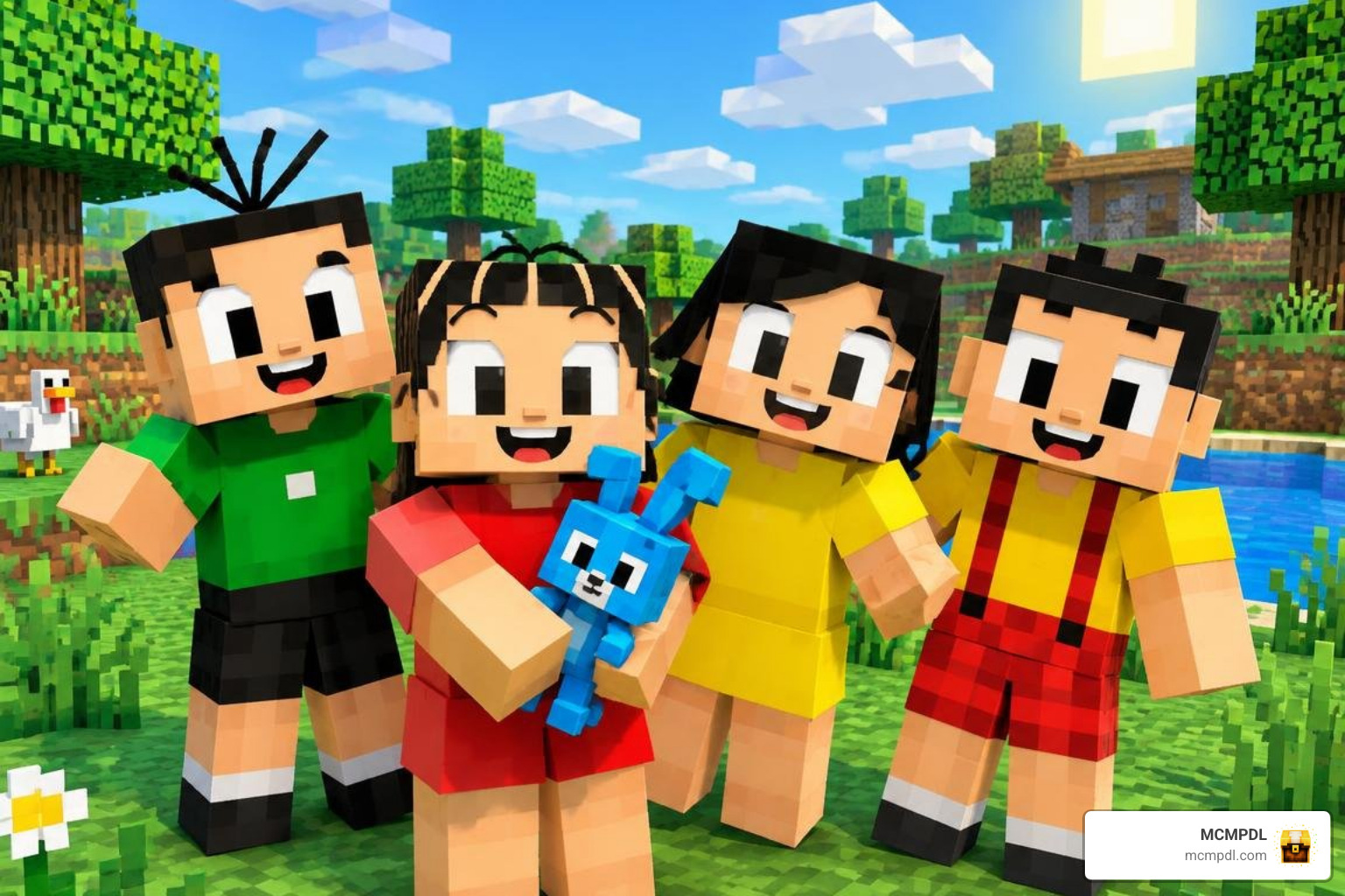 Official Turma da Mônica Minecraft pack artwork Official Turma da Mônica Minecraft pack artwork