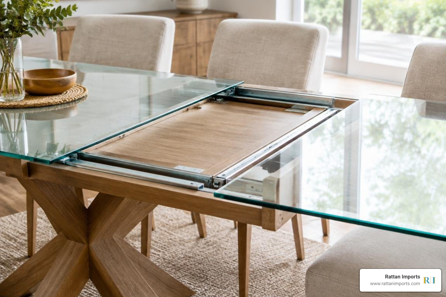 extendable glass dining table mechanism extendable glass dining table mechanism