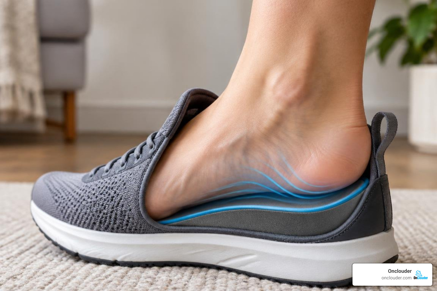 Plantar fascia biomechanics and heel cup pressure distribution