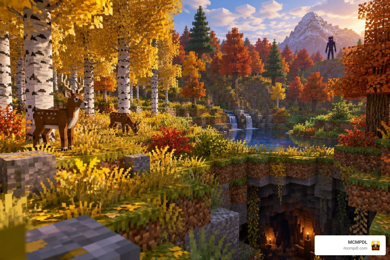 New mobs and diverse biomes in Minecraft Bedrock
