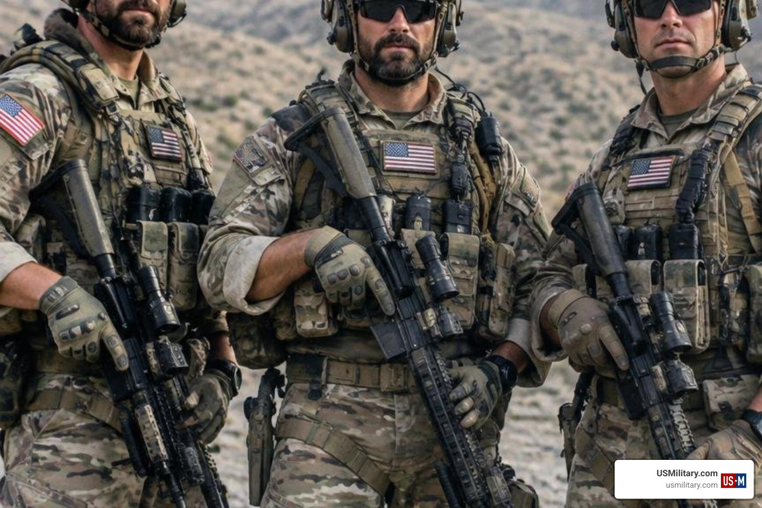 Distinguished United States Naval Special Warfare operators