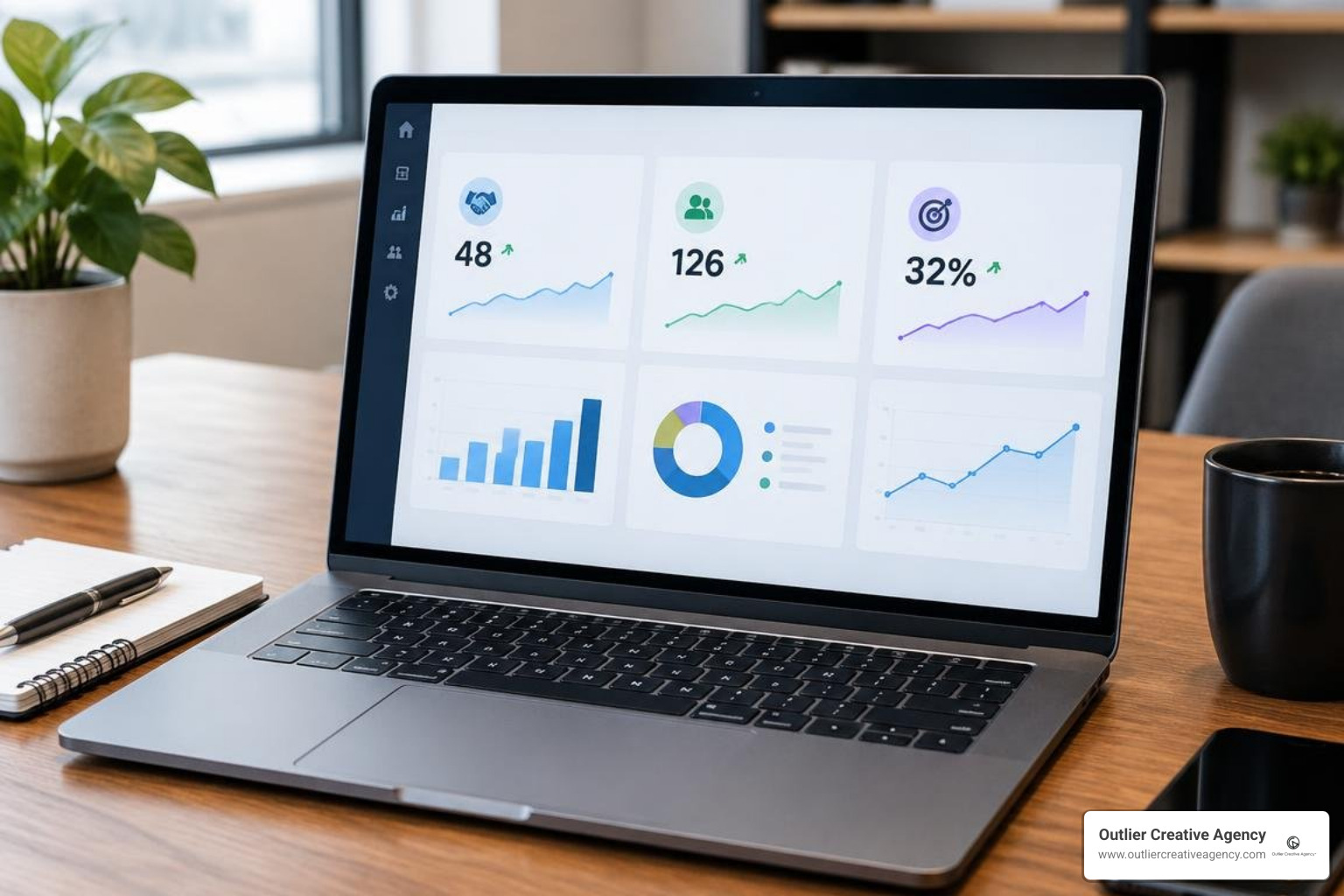 legal marketing performance dashboard tracking signed retainers